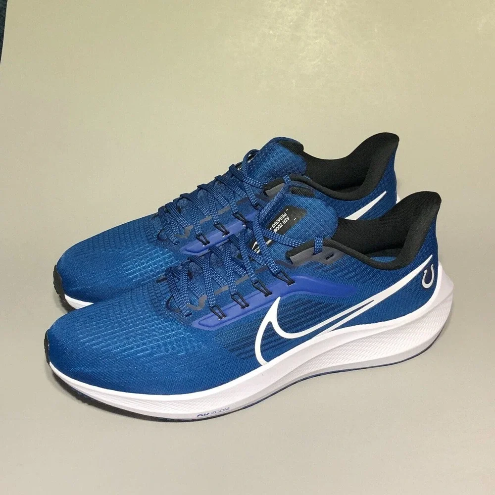 Nike Air Zoom Pegasus Indianapolis Colts Men's Size 6 Running Shoes DR2046-400 - Picture 3 of 4